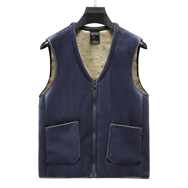 men's vests cashmere men jackets sleeveless soft casual coats male's cotton velvet wool thicken waistcoat windproof, Black;white
men's vests cashmere men jackets sleeveless soft casual coats male's cotton velvet wool thicken waistcoat windproof, Black;white