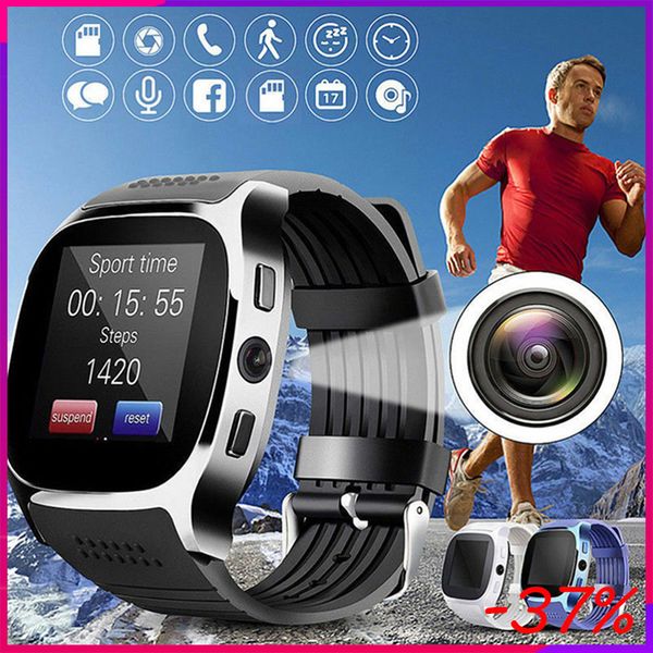 t8 bluetooth smart watch man touch screen with camera port sim card call sport positioning tracker smartwatch for kids elderg, Slivery;brown
t8 bluetooth smart watch man touch screen with camera port sim card call sport positioning tracker smartwatch for kids elderg, Slivery;brown