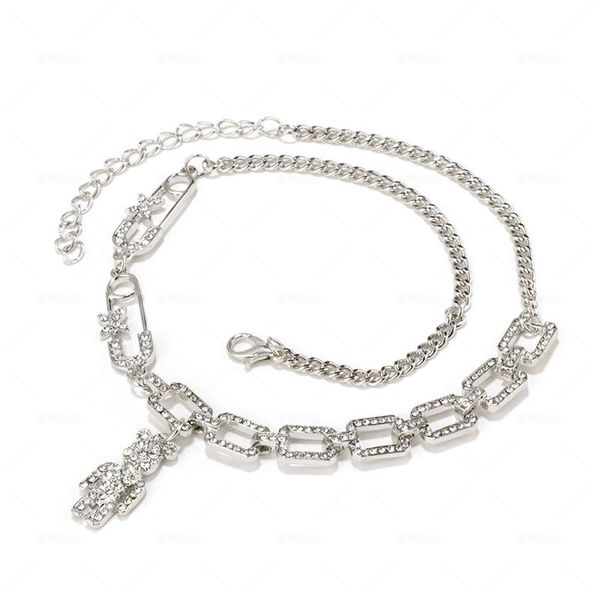 chains rhinestone bear multi- necklace cuban exquisite female design clavicle chain hip hop sweater wholesale, Silver
chains rhinestone bear multi- necklace cuban exquisite female design clavicle chain hip hop sweater wholesale, Silver