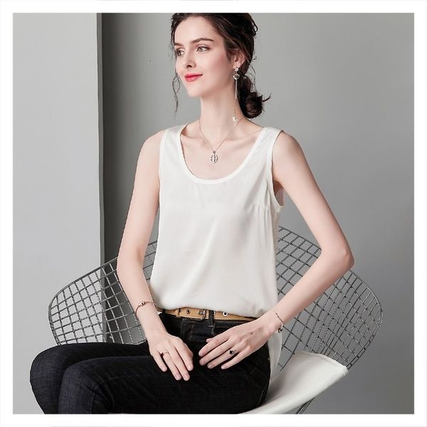 camis silk camisole summer loose bottoming sleeveless short dungaree shirt women's all-match outer wear 2021 fashion style, White
camis silk camisole summer loose bottoming sleeveless short dungaree shirt women's all-match outer wear 2021 fashion style, White