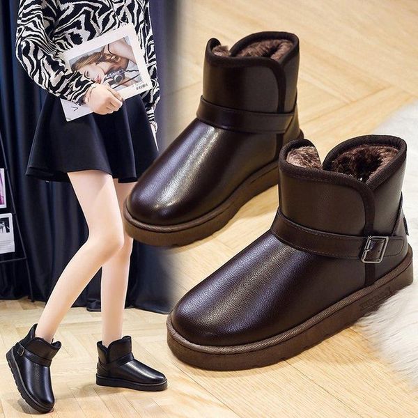 boots winter women snow warm short plush soft ladies plus size ankle boot women's fur platform female casual shoes, Black
boots winter women snow warm short plush soft ladies plus size ankle boot women's fur platform female casual shoes, Black