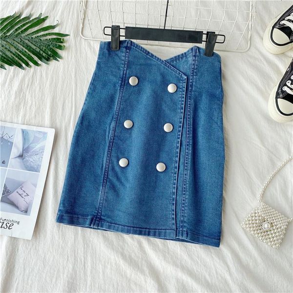 skirts promotion ladies clothing female women's high waist solid denim party skirt mini a-line double breasted, Black
skirts promotion ladies clothing female women's high waist solid denim party skirt mini a-line double breasted, Black