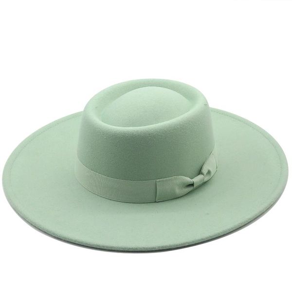 wide brim hats the ring-shaped flat-wool felt big eaves bowler hat ladies spring and autumn winter fashion woolen, Blue;gray
wide brim hats the ring-shaped flat-wool felt big eaves bowler hat ladies spring and autumn winter fashion woolen, Blue;gray