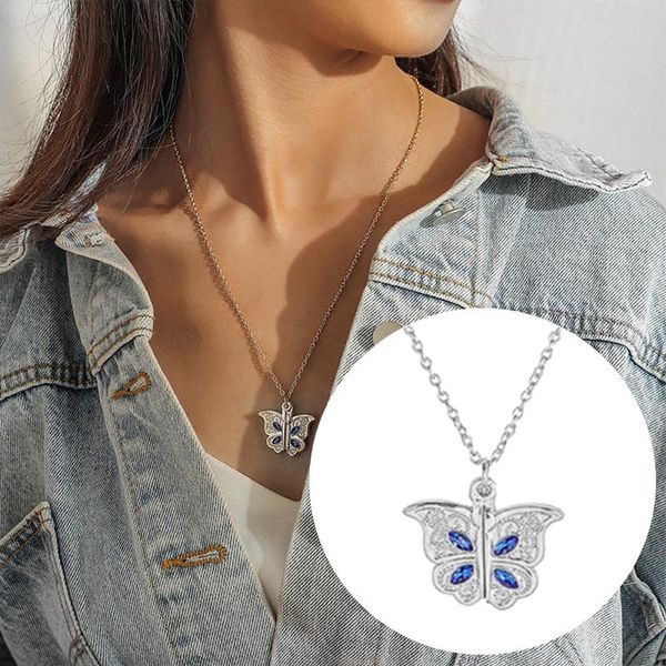 pendant necklaces butterfly necklace ladies for women adjustable simple fashion jewelry crystal long chain, Silver
pendant necklaces butterfly necklace ladies for women adjustable simple fashion jewelry crystal long chain, Silver
