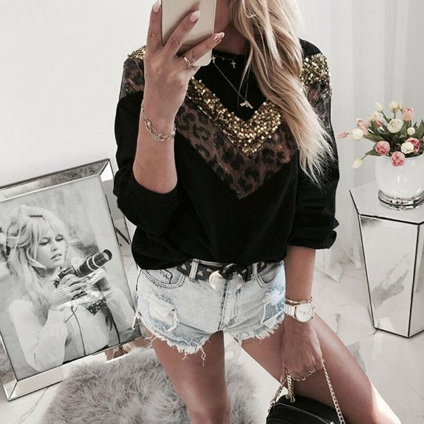 women's hoodies & sweatshirts meihuida spring summer fashion women blouse casual cold shoulder leopard printed long sleeve black shirt
women's hoodies & sweatshirts meihuida spring summer fashion women blouse casual cold shoulder leopard printed long sleeve black shirt
