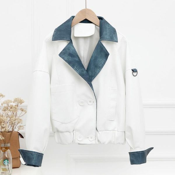 women's leather & faux spring fall 2021 jacket women korean pu motorcycle black coat chaqueta cuero mujer 198866 kj3033
women's leather & faux spring fall 2021 jacket women korean pu motorcycle black coat chaqueta cuero mujer 198866 kj3033