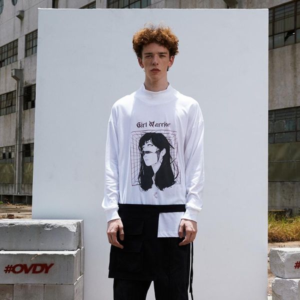 men's t-shirts dark fission girl hoodie graphic t shirts gothic clothes streetwear men clothing goth long sleeve shirt harajuku anime, White;black
men's t-shirts dark fission girl hoodie graphic t shirts gothic clothes streetwear men clothing goth long sleeve shirt harajuku anime, White;black