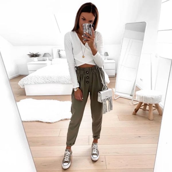 women's jeans casual pockets pants women high waist ruffled trousers elastic female pencil new arrival 7tp6, Blue
women's jeans casual pockets pants women high waist ruffled trousers elastic female pencil new arrival 7tp6, Blue