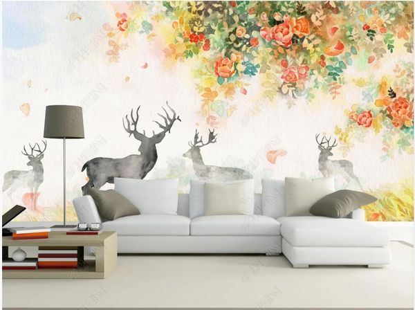 wallpapers 3d po wallpaper custom mural european fresh forest flower elk living room for walls in rolls home decor
wallpapers 3d po wallpaper custom mural european fresh forest flower elk living room for walls in rolls home decor