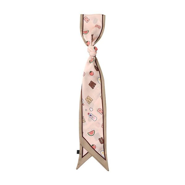 scarves 2021 summer fruit and flamingos long scarf silk female wrist tie hair ribbon bag belt for women, Blue;gray
scarves 2021 summer fruit and flamingos long scarf silk female wrist tie hair ribbon bag belt for women, Blue;gray
