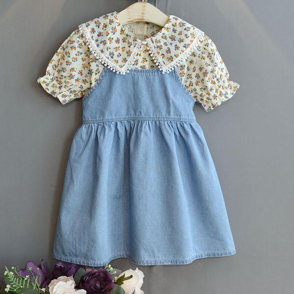 summer girls clothing sets new style lace-side puff sleeve lapel +sling dress 2pcs baby kids clothes suit children clothes, White
summer girls clothing sets new style lace-side puff sleeve lapel +sling dress 2pcs baby kids clothes suit children clothes, White