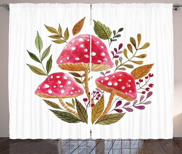 curtain & drapes nature curtains aquarelle amantias with autumn season foliage and berries mushroom illustration living room window 
curtain & drapes nature curtains aquarelle amantias with autumn season foliage and berries mushroom illustration living room window