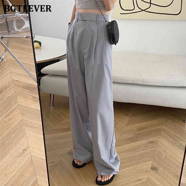pants summer high waist pockets loose female suit chic women wide leg long pants ladies casual solid trousers b8dw, Black;white
pants summer high waist pockets loose female suit chic women wide leg long pants ladies casual solid trousers b8dw, Black;white