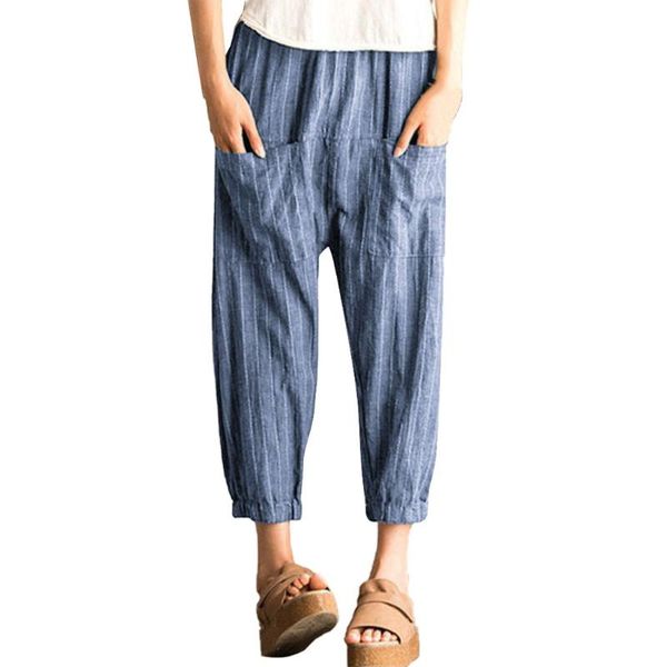womans wide leg pants linen stripe loose long casual women trousers high waist women's & capris, Black;white
womans wide leg pants linen stripe loose long casual women trousers high waist women's & capris, Black;white