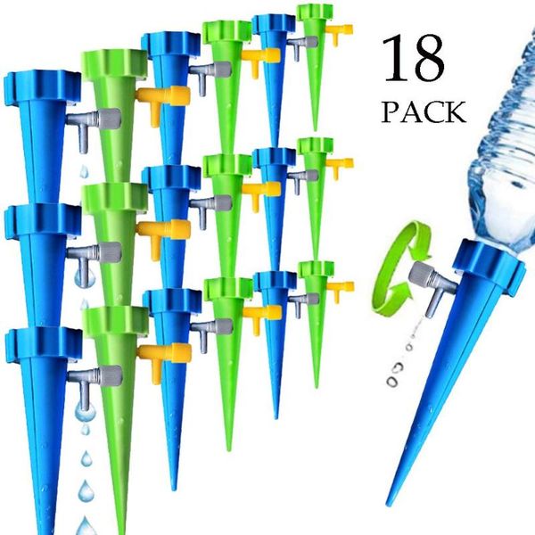 watering equipments 18pc auto drip automatic irrigation tool spikes flower plant garden supplies useful self-watering device adjustable wate
watering equipments 18pc auto drip automatic irrigation tool spikes flower plant garden supplies useful self-watering device adjustable wate
