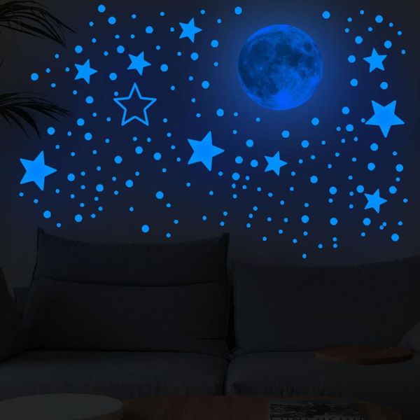 wall stickers 435 pcs/set luminous moon stars dots sticker decals glow in the dark kids room bedroom living decoration
wall stickers 435 pcs/set luminous moon stars dots sticker decals glow in the dark kids room bedroom living decoration