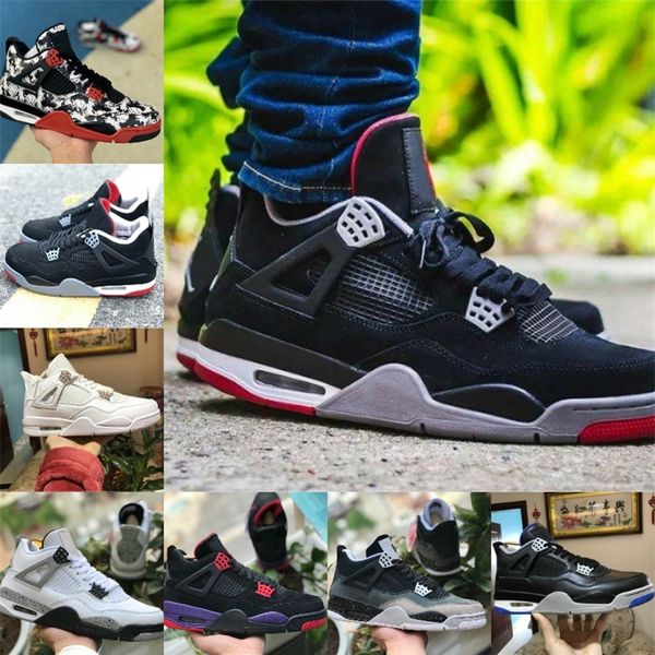 sale bred black cat 4 4s basketball shoes men mens white cement encore wings fire red royalty singles designer pure money sneakers
sale bred black cat 4 4s basketball shoes men mens white cement encore wings fire red royalty singles designer pure money sneakers