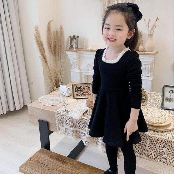 black kids dresses for girl long sleeve princess dress children shoulderless ruffles tutu dress baby girls clothing, White
black kids dresses for girl long sleeve princess dress children shoulderless ruffles tutu dress baby girls clothing, White