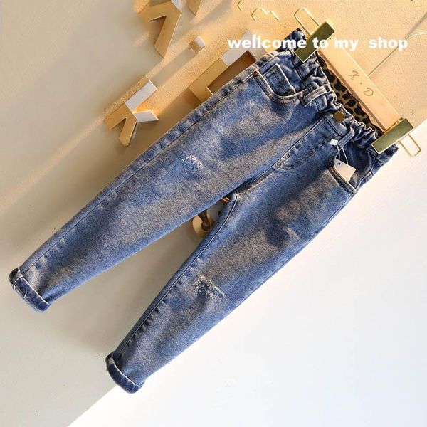 fall 2021 jeans children's clothing girls baby wild elastic fashion pants girl kids distrressed overalls for big, Blue
fall 2021 jeans children's clothing girls baby wild elastic fashion pants girl kids distrressed overalls for big, Blue