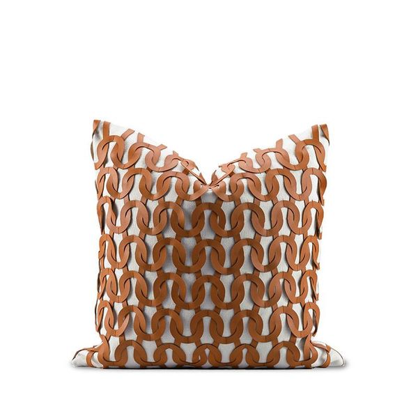 cushion/decorative pillow modern cushion cover orange grey colored leather weave pillows decorative cushions for bedroom sea throw case 45x4
cushion/decorative pillow modern cushion cover orange grey colored leather weave pillows decorative cushions for bedroom sea throw case 45x4