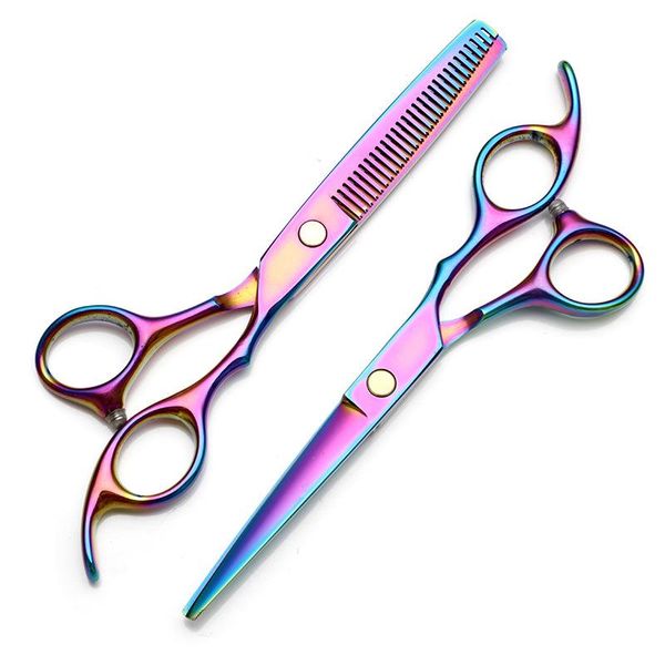 hair scissors 2pcs professional 440c for hairdressers barber shop supplies titanium hairdressing cutting 
hair scissors 2pcs professional 440c for hairdressers barber shop supplies titanium hairdressing cutting