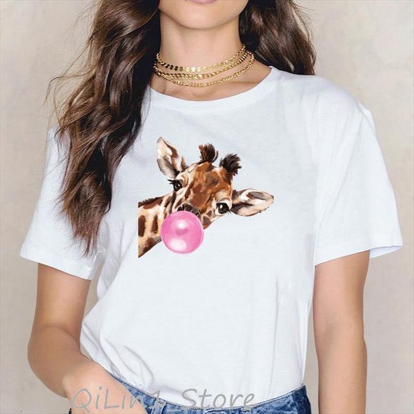 leopard giraffe blowing pink bubbles mens t shirt and women animal prin funny white femme harajuku kawaii female wholesale, White;black
leopard giraffe blowing pink bubbles mens t shirt and women animal prin funny white femme harajuku kawaii female wholesale, White;black