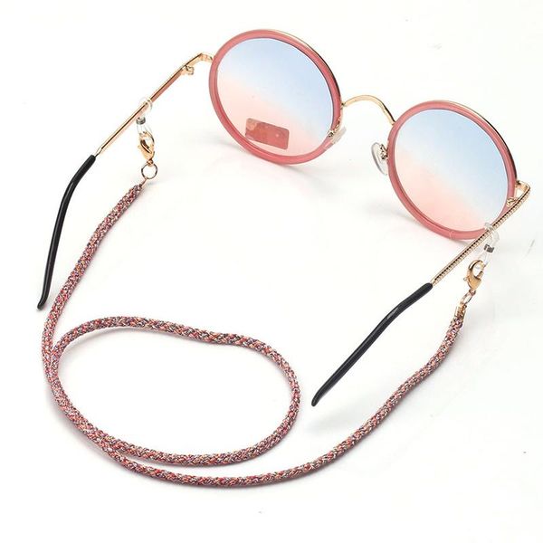 sunglasses frames nylon multicolor rope glasses chain mask holder lanyard non-slip necklace eyeglass strap, Silver
sunglasses frames nylon multicolor rope glasses chain mask holder lanyard non-slip necklace eyeglass strap, Silver