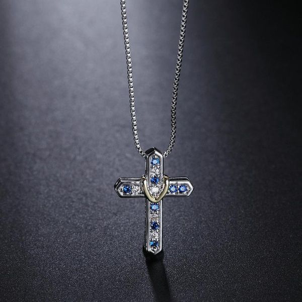 pendant necklaces zhouyang cross rose gold color party jewelry necklace rhinestone made with austrian crystals gift zyn605 zyn606, Silver
pendant necklaces zhouyang cross rose gold color party jewelry necklace rhinestone made with austrian crystals gift zyn605 zyn606, Silver