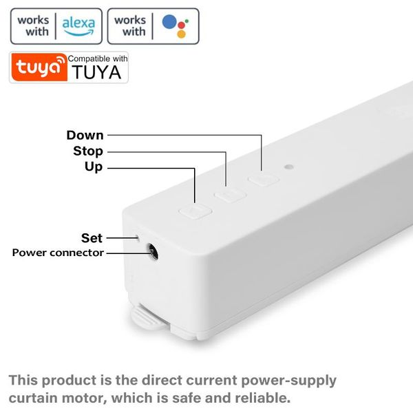 smart home control tuya wifi m515egwt intelligent pull bead curtain motor electric motors app voice work with alexa google
smart home control tuya wifi m515egwt intelligent pull bead curtain motor electric motors app voice work with alexa google