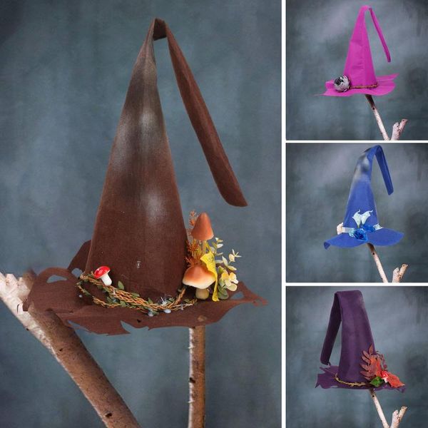 party hats womens mens witch hat costume sharp pointed wool felt halloween warm autumn winter cap cosplay props
party hats womens mens witch hat costume sharp pointed wool felt halloween warm autumn winter cap cosplay props