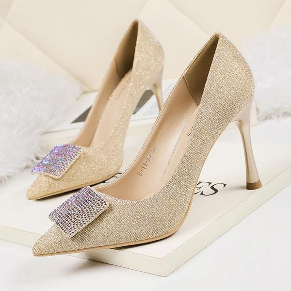 dress shoes bridal wedding luxury glitter bling crystal high heels women pumps stiletto pointed toe shallow ladies party, Black
dress shoes bridal wedding luxury glitter bling crystal high heels women pumps stiletto pointed toe shallow ladies party, Black