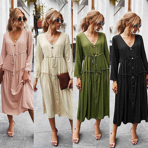 casual dresses women's clothing autumn and winter 2022 simple v-neck dresses for women, Black;gray
casual dresses women's clothing autumn and winter 2022 simple v-neck dresses for women, Black;gray