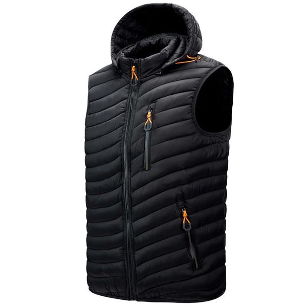 men's vests fad removable hat vest simple solid color warm zipper mens jackets and coats winter fashion comfortable men, Black;white
men's vests fad removable hat vest simple solid color warm zipper mens jackets and coats winter fashion comfortable men, Black;white