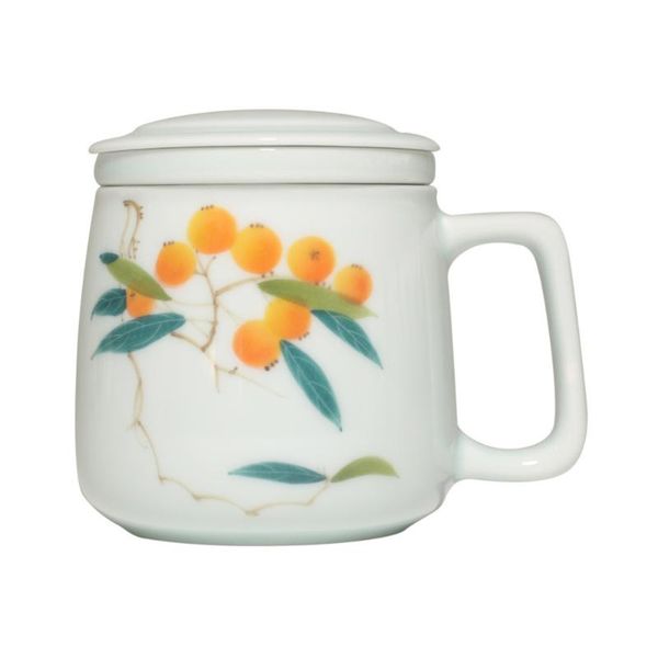 handle infuser delicate bottle cup ceramic water separation cups mugs