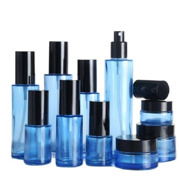 storage bottles & jars 20g 30g cream jar refillable blue glass spray bottle lotion pump 20ml 40ml 60ml 80ml perfume container 10pcs
storage bottles & jars 20g 30g cream jar refillable blue glass spray bottle lotion pump 20ml 40ml 60ml 80ml perfume container 10pcs