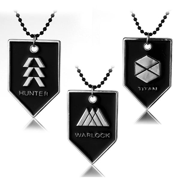 pendant necklaces fps game 2 necklace black titan figure the same choker fans cosplay gift jewelry for women men, Silver 
pendant necklaces fps game 2 necklace black titan figure the same choker fans cosplay gift jewelry for women men, Silver