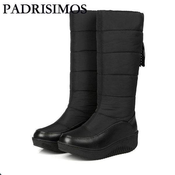 boots padrisimos winter waterproof down cotton snowshoe women's boot thickened student shoes heel thick bottom hx-39b, Black
boots padrisimos winter waterproof down cotton snowshoe women's boot thickened student shoes heel thick bottom hx-39b, Black
