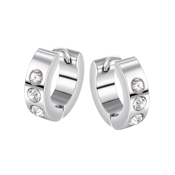 yoursfs 2 pairs/set zircon ear hoop earrings fashion jewelry stainless steel woman man christmas gift, Golden;silver
yoursfs 2 pairs/set zircon ear hoop earrings fashion jewelry stainless steel woman man christmas gift, Golden;silver