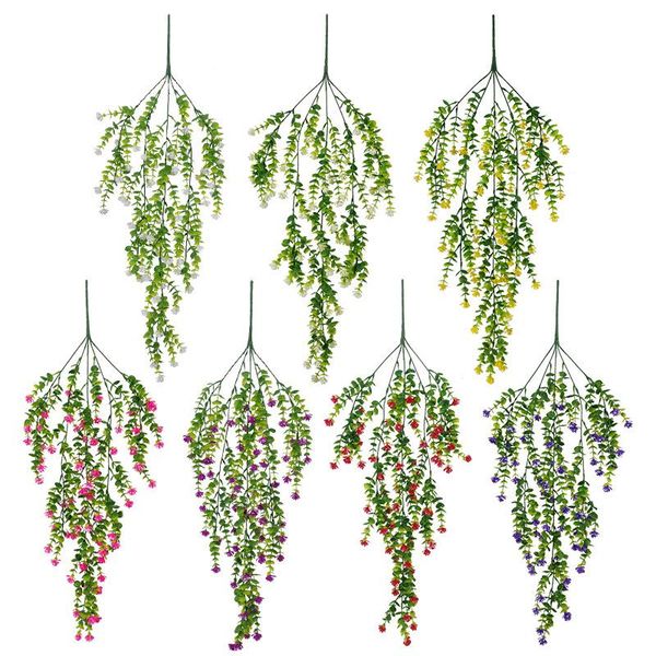 htmeing artificial flowers hanging plastic green plants wedding decor diy vine party home garden decoration decorative & wreaths
htmeing artificial flowers hanging plastic green plants wedding decor diy vine party home garden decoration decorative & wreaths