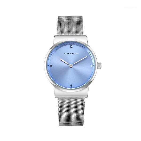 wristwatches chenxi couple watch men's ultra-thin dial simple waterproof fashion business casual mesh strap women's quartz wa235, Slivery;brown
wristwatches chenxi couple watch men's ultra-thin dial simple waterproof fashion business casual mesh strap women's quartz wa235, Slivery;brown