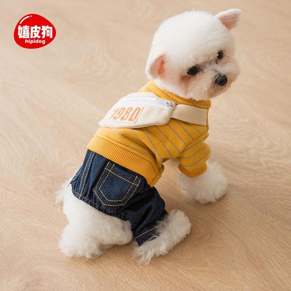 dog apparel ropa de perros mascotas vestiti cane hundekleidung outfit clothing striped overalls pet clothes thicken warm and comfortable
dog apparel ropa de perros mascotas vestiti cane hundekleidung outfit clothing striped overalls pet clothes thicken warm and comfortable