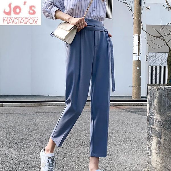 women's pants & capris korean women button harem casual female ankle-length trousers vintage mujer solid high waist pantalones, Black;white
women's pants & capris korean women button harem casual female ankle-length trousers vintage mujer solid high waist pantalones, Black;white