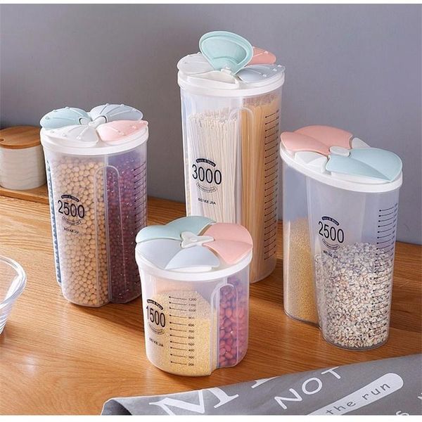 moisture-proof sealed tank storage box kitchen supplies compartment transparent plastic bottles & jars
moisture-proof sealed tank storage box kitchen supplies compartment transparent plastic bottles & jars
