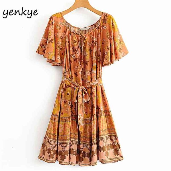 summer dress women floral print holiday boho beach short sleeve lace up o neck sashes casual plus size 210514, Black;gray
summer dress women floral print holiday boho beach short sleeve lace up o neck sashes casual plus size 210514, Black;gray