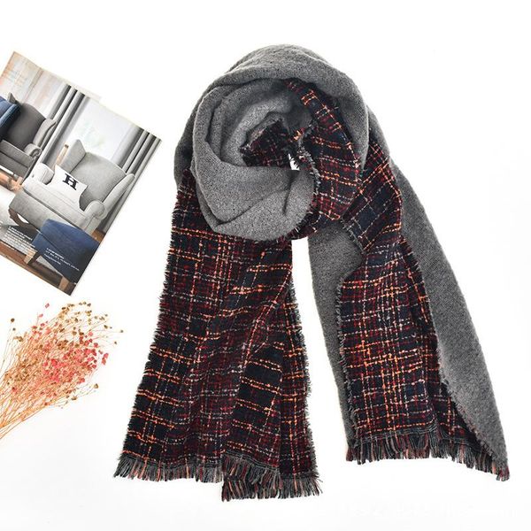 scarves kenshelley winter thick warm women's fashion long shawlknit large plaid scarf super soft classic cashmere feel, Blue;gray
scarves kenshelley winter thick warm women's fashion long shawlknit large plaid scarf super soft classic cashmere feel, Blue;gray