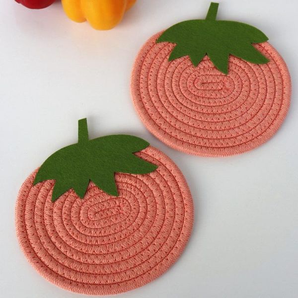 mats & pads strawberry fruit placemat for dining table drink tea cup dish drying mat pad cotton pot holders home decor 7.5inch
mats & pads strawberry fruit placemat for dining table drink tea cup dish drying mat pad cotton pot holders home decor 7.5inch