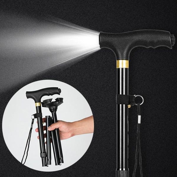trekking poles aluminium alloy folding multifunctional crutches walking cane with led light outdoor sports accessories
trekking poles aluminium alloy folding multifunctional crutches walking cane with led light outdoor sports accessories