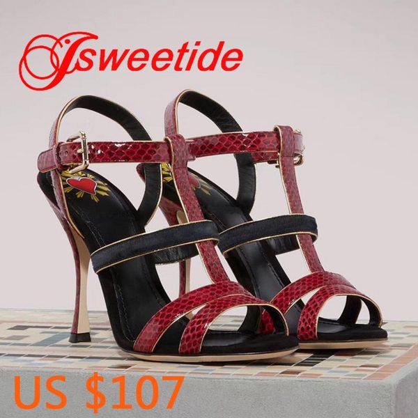 dress shoes women brand snake skin high heel sandals open toe heels leather bottom gladiator, Black
dress shoes women brand snake skin high heel sandals open toe heels leather bottom gladiator, Black