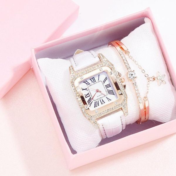 wristwatches ladies fashion rhinestone square dial belt quartz watch leather strap trend classic head, Slivery;brown
wristwatches ladies fashion rhinestone square dial belt quartz watch leather strap trend classic head, Slivery;brown