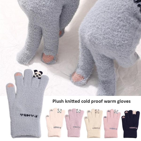 cycling gloves winter autumn cute panda knitted touch screen warm thick glove men women non slip ski sport bicycle riding, Black
cycling gloves winter autumn cute panda knitted touch screen warm thick glove men women non slip ski sport bicycle riding, Black